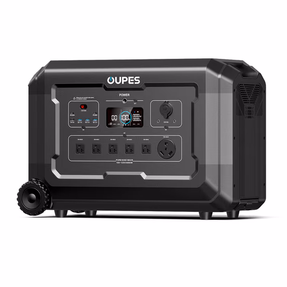 OUPES Mega 5 Home Backup & Portable Power Station | 4000W 5040Wh – Mega 5 (Unit Only)