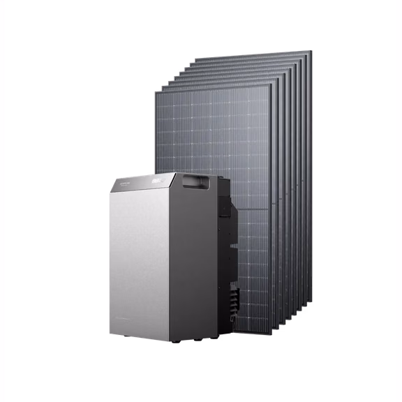 EcoFlow STREAM 5000 – STREAM 5000 + 8 paneles solares rígidos de 500 W