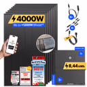 onPower Plus: 4000 Watt Solaranlage – Balkon / Solakon ONE + 3 x Solakon ONE Erweiterungsspeicher / 3m