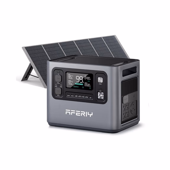 AFERIY Haven3000 P300 Portable Power Station with Expandable Capacity 3000W 2048Wh – P300 + 1x 400W Solar Panels