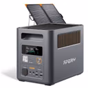 AFERIY Nomad1800 Pro P180 Pro Portable Power Station with Expandable Capacity 1800W 1024Wh – P180 Pro + 100W Bifacial Solar Panel