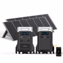 AFERIY Haven3600 P310 3600W Solar Generator Kit with 3840Wh Expansion Battery – P310 + P310-B 3600W, 7680Wh / 2 × 400W Solar Panel (total 800W)
