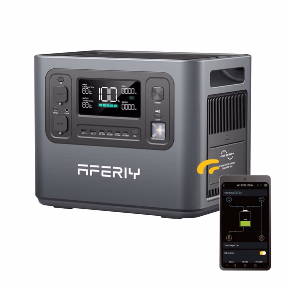 AFERIY Haven2400 P210 Portable Power Station 2400W 2048Wh – P210, 2048Wh