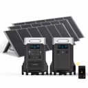 AFERIY Haven3600 P310 3600W Solar Generator Kit with 3840Wh Expansion Battery – P310 + P310-B 3600W, 7680Wh / 3 × 400W Solar Panel (total 1200W)