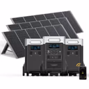 AFERIY Haven3600 P310 3600W Solar Generator Kit with 3840Wh Expansion Battery – P310 + 2xP310-B 3600W, 11520Wh / 3 × 400W Solar Panel (total 1200W)