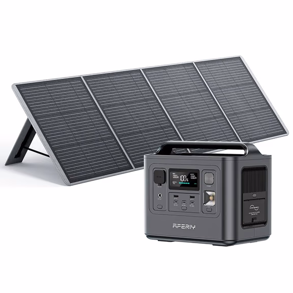 AFERIY Nomad800 P010 800W Solar Generator Kit