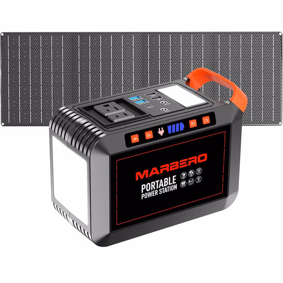 MARBERO 148Wh Solar Generator with Solar Panel 40W Included – M822 (148Wh)