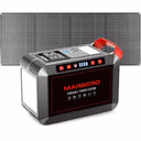 MARBERO 237Wh Solar Generator with 60W Solar Panel Included