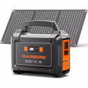 MARBERO 167Wh Solar Generator with 30W Solar Panel