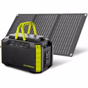 MARBERO 150Wh Solar Generator with 30W Solar Panel Included