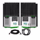 Nature's Generator L3600 Expandable Solar Generator – L3600 + L3600 Power Pod + 4x 440W Rigid Bifacial Panel