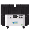 Powerhouse Gen 2 Whole Home Solar Generator – Powerhouse + 4x 440W Rigid Bifacial Panel