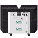 Powerhouse Gen 2 Whole Home Solar Generator – Powerhouse + Powerhouse Power Pod + 8x 440W Rigid Bifacial Panel