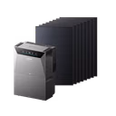Anker SOLIX Solarbank 4 E5000 Pro Balkonkraftwerk mit Speicher – Solarbank 4 E5000 Pro + 3560Wp Bifaziales Solarmodul + 1× BP5000 Erweiterungsakku