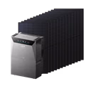 Anker SOLIX Solarbank 4 E5000 Pro Balkonkraftwerk mit Speicher – Solarbank 4 E5000 Pro + 6000Wp Bifaziales Solarmodul + 1× BP5000 Erweiterungsakku