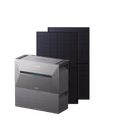 Anker SOLIX Solarbank 3 E2700 Pro Balkonkraftwerk mit Speicher – Solarbank 3 E2700 Pro + 1000Wp Bifaziales Solarmodul + 1× BP2700 Erweiterungsakku