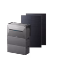 Anker SOLIX Solarbank 3 E2700 Pro Balkonkraftwerk mit Speicher – Solarbank 3 E2700 Pro + 890Wp Bifaziales Solarmodul + 2× BP2700 Erweiterungsakku