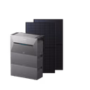 Anker SOLIX Solarbank 3 E2700 Pro Balkonkraftwerk mit Speicher – Solarbank 3 E2700 Pro + 1000Wp Bifaziales Solarmodul + 2× BP2700 Erweiterungsakku