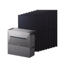 Anker SOLIX Solarbank 3 E2700 Pro Balkonkraftwerk mit Speicher – Solarbank 3 E2700 Pro + 4000Wp Bifaziales Solarmodul + 1× BP2700 Erweiterungsakku