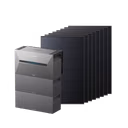 Anker SOLIX Solarbank 3 E2700 Pro Balkonkraftwerk mit Speicher – Solarbank 3 E2700 Pro + 3560Wp Bifaziales Solarmodul + 2× BP2700 Erweiterungsakku