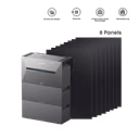 Anker SOLIX Solarbank 3 E2700 Pro Balkonkraftwerk mit Speicher – Solarbank 3 E2700 Pro + 3680Wp ABC Solarmodul + 2× BP2700 Erweiterungsakku