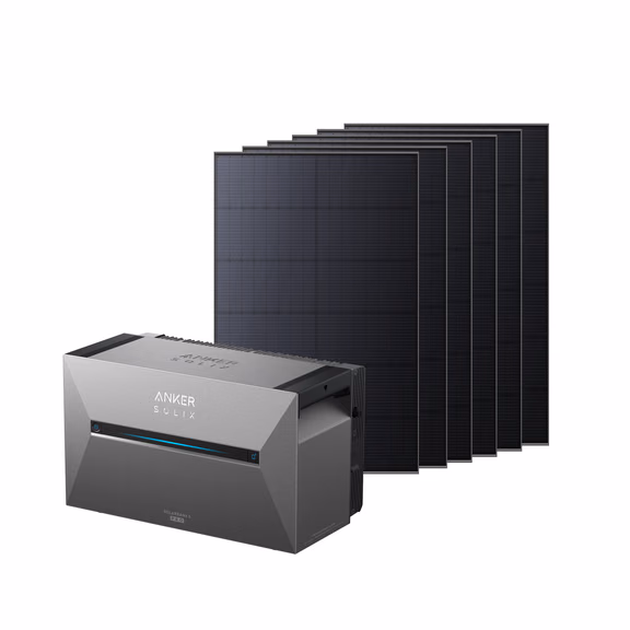 Anker SOLIX Solarbank 3 E2700 Pro Balkonkraftwerk mit Speicher – Solarbank 3 E2700 Pro + 2670Wp Bifaziales Solarmodul