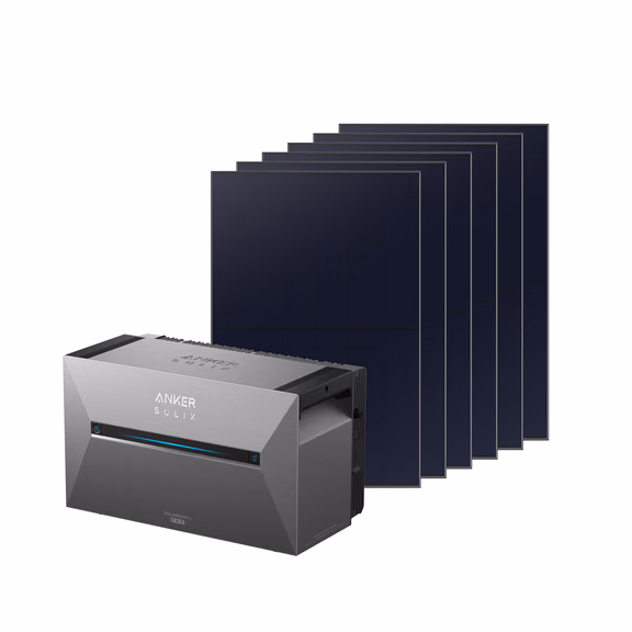 Anker SOLIX Solarbank 3 E2700 Pro Balkonkraftwerk mit Speicher – Solarbank 3 E2700 Pro + 2730Wp ABC Solarmodul