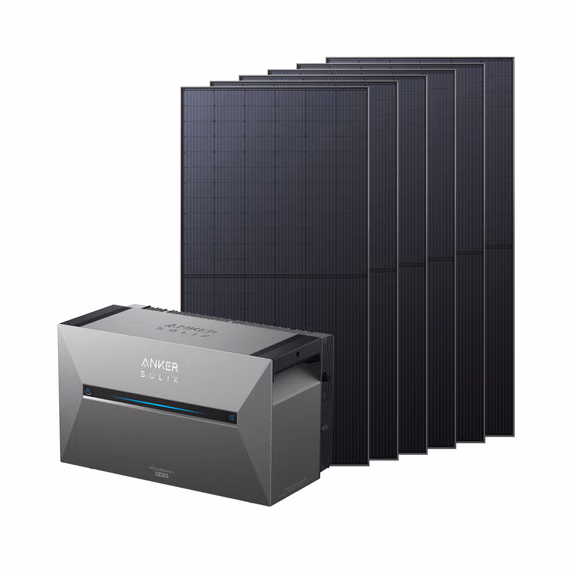 Anker SOLIX Solarbank 3 E2700 Pro Balkonkraftwerk mit Speicher – Solarbank 3 E2700 Pro + 3510Wp Bifaziales Solarmodul
