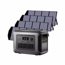ALLPOWERS 1600W Générateur Solaire R1500 LITE avec PV140W – R1500 LITE +4PCS SP029 140W Panneau Solaire 140W