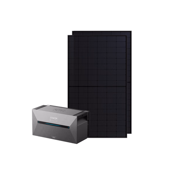 Anker SOLIX Solarbank 2 E1600 Plus Balkonkraftwerk mit Speicher – Solarbank 2 E1600 Plus + 1000Wp Solarmodul