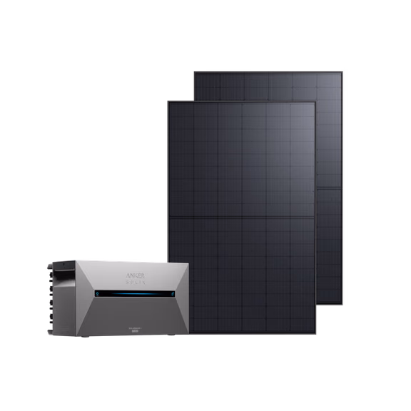 Anker SOLIX Solarbank 2 E1600 Pro Balkonkraftwerk mit Speicher – Solarbank 2 E1600 Pro + 880Wp Bifaziales Solarmodul