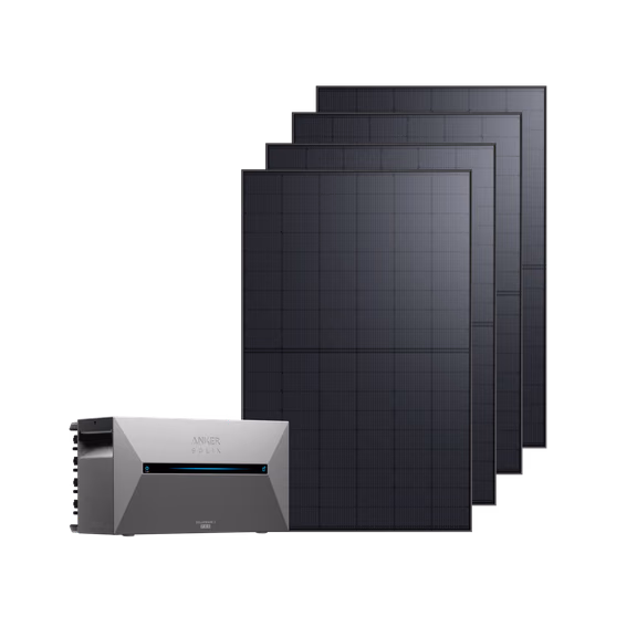 Anker SOLIX Solarbank 2 E1600 Pro Balkonkraftwerk mit Speicher – Solarbank 2 E1600 Pro + 1760Wp Bifaziales Solarmodul