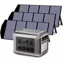 ALLPOWERS Générateur Solaire 2500W (R2500 V2+ SP029 140W Panneau Solaire) – R2500 V2+3PCS SP029 140W Panneau Solaire 140W