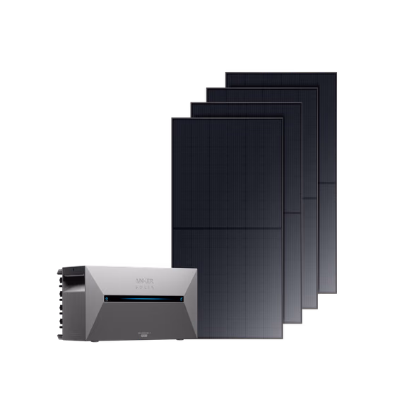Anker SOLIX Solarbank 2 E1600 Pro Balkonkraftwerk mit Speicher – Solarbank 2 E1600 Pro + 2000Wp Solarmodul