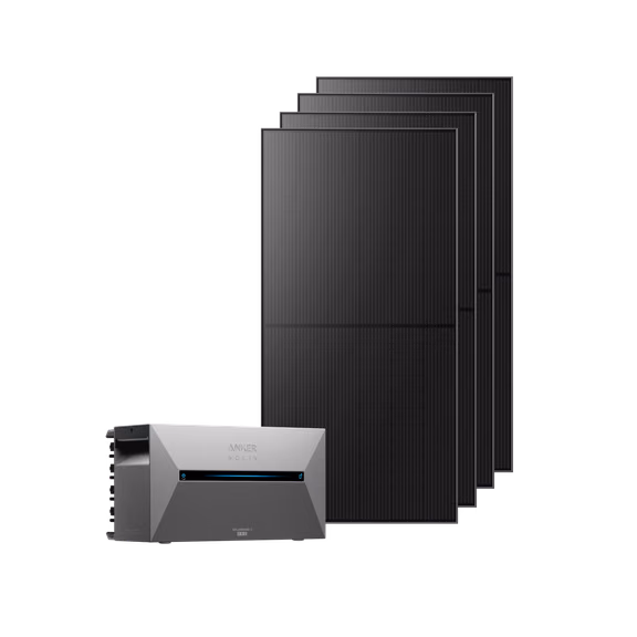 Anker SOLIX Solarbank 2 E1600 Pro Balkonkraftwerk mit Speicher – Solarbank 2 E1600 Pro + 2160Wp Solarmodul
