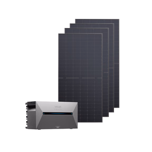 Anker SOLIX Solarbank 2 E1600 Pro Balkonkraftwerk mit Speicher – Solarbank 2 E1600 Pro + 2340Wp Solarmodul