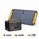 VTOMAN Jump 2200 Estación Eléctrica Portátil con Panel Solar 110W