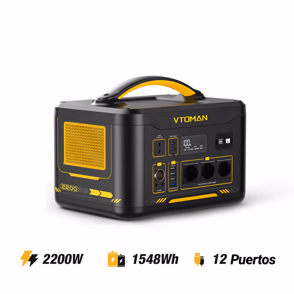 VTOMAN Jump 2200 Station Électrique Portable 1548Wh – Jump 2200 1548Wh