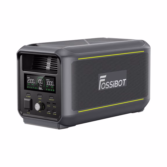 FOSSiBOT F3000 station électrique portable - 2 048 Wh | 3 000 W – F3000 station électrique portable (Appareil seul)
