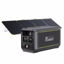FOSSiBOT F3000 station électrique portable - 2 048 Wh | 3 000 W – F3000 + 1 x SP400 Pro 400W panneau solaire portable bifacial (400W)