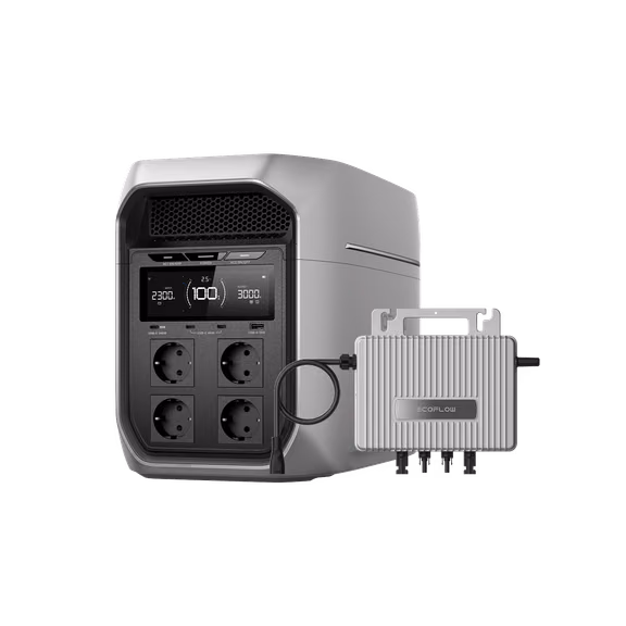 EcoFlow DELTA 3 Max Serie Tragbare Powerstation (2048Wh) – DELTA 3 Max Plus (2 048 Wh)