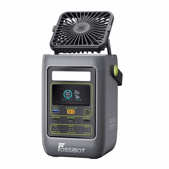 FOSSiBOT FDC300 DC Tragbare Powerstation – FDC300 DC Tragbare Powerstation - 288Wh