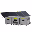 FOSSiBOT F7200 Solargenerator | 7200W 5222.4Wh – F7200+2*FB5222 Erweiterungsakku / Mit 1 x SP400 Pro 400W Bifaziales Solarpanel (400W) / Mikro-Wechselrichter