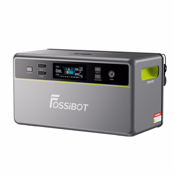 FOSSiBOT FBP1200 Système de stockage d’énergie solaire tout en un avec station d’énergie pour balcon – FBP1200 (Unité seule) / Sans batterie additionnelle