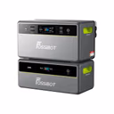 FOSSiBOT FBP1200 Système de stockage d’énergie solaire tout en un avec station d’énergie pour balcon – FBP1200+1*FBP1200-B Batterie additionnelle