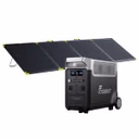 FOSSiBOT F3600 Pro Solargenerator | 3600W 3840Wh – FOSSiBOT F3600 Pro Tragbare Powerstation / Mit 1 x SP400 Pro 400W Bifaziales Solarpanel (400W)
