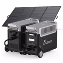 FOSSiBOT F3600 Pro Solargenerator | 3600W 3840Wh – F3600 Pro+1*FB3840 Erweiterungsakku / Mit 1 x SP420 420W Tragbares Solarpanel (420W)