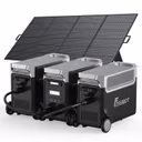FOSSiBOT F3600 Pro station électrique portable - 3 840 Wh | 3 600 W – F3600 Pro+2*FB3840 Batterie d'extension / 1 x SP420 420W Panneau solaire portable (420W)