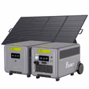 FOSSiBOT F7200 Générateur Solaire + Panneau Solaire – F7200+1*FB5222 Batterie d'extension / 1 x SP420 420W Panneau solaire portable (420W)