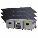 FOSSiBOT F7200 Zonne-energie Generator + Draagbaar Zonnepaneel – F7200+2*FB5222 Uitbreidingsbatterij / 3 x SP400 Pro 400W Bifacial Draagbaar Zonnepaneel (400W)